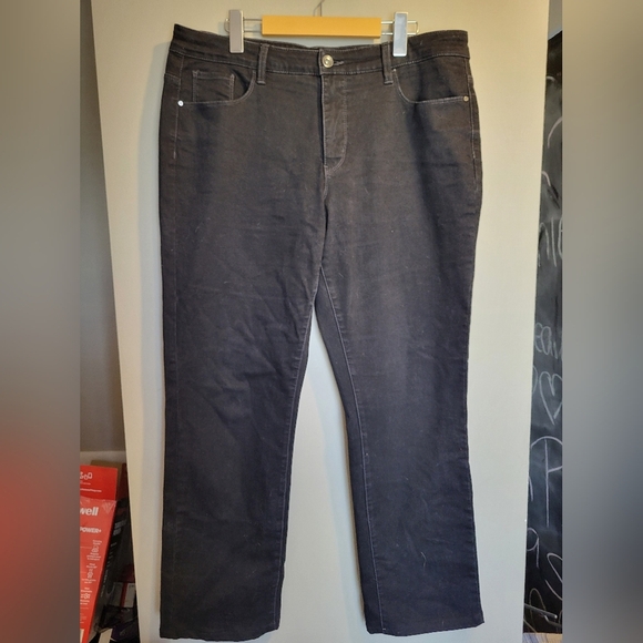 Santana Jeans Women Black, Size 14 (36) - Picture 2 of 6